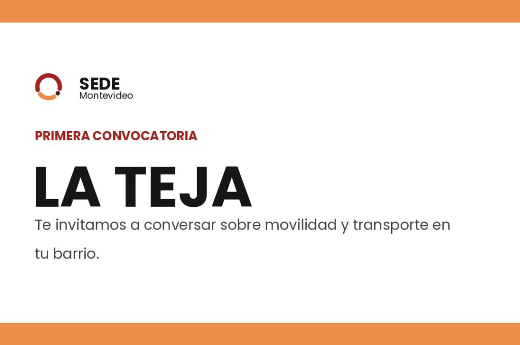 Primera Convocatoria: La Teja | Sábado 15 de Agosto